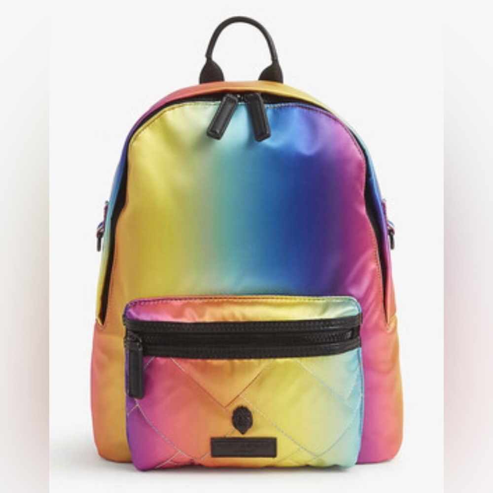 New with Tags KURT GEIGER LONDON gradient-effect zipped nylon backpack